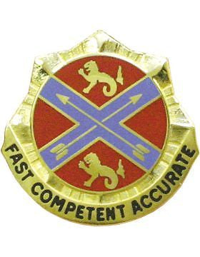 0631 Field Artillery Bde Unit Crest (Fast Competent Accurate)