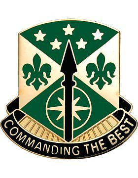 0200 Military Police Cmd Unit Crest (Commanding the Best)