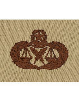 AF-SD403 Master Paralegal USAF Sew-On Desert