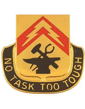 0215 Support Bn Unit Crest (No Task Too Tough)