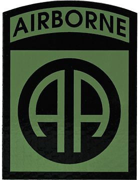 IR ACU Patch 082 Airborne Division Olive Drab (IR-7004-OD)