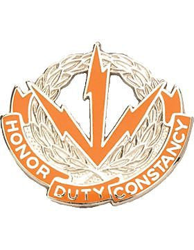0280 Signal Battalion Unit Crest (Honor Duty Constancy)