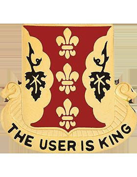 0169 Support Bn Unit Crest (The User Is King)