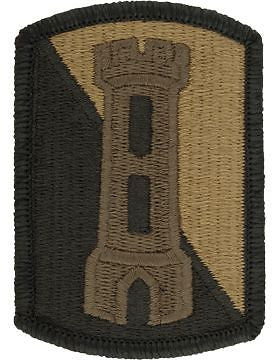 0168 Engineer Brigade Scorpion Patch with Fastener (PMV-0168A)