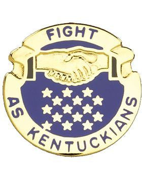 Kentucky State HQ ARNG Unit Crest (Fight As Kentuckians)