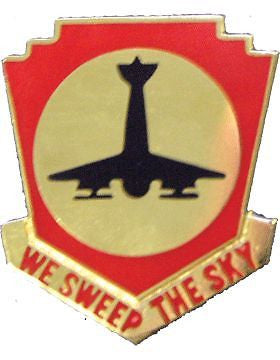 0517 Air Defense Artillery Unit Crest (We Sweep The Sky)