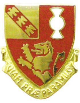 0119 Field Artillery Unit Crest (Viam Praeparamus)