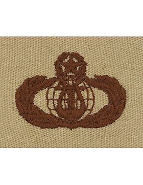 AF-SD364 Master Band USAF Sew-On Desert