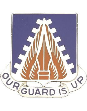 0150 Aviation Bn Unit Crest (Our Guard Is Up)