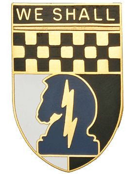 0640 Military Intelligence Bn Unit Crest (We Shall)