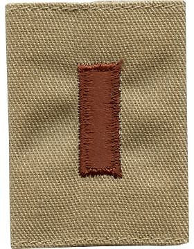 USAF Gortex Loop Rank (401) Second Lieutenant Desert 2 Colors