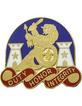 0164 Engineer Group Unit Crest (Duty Honor Integrity)