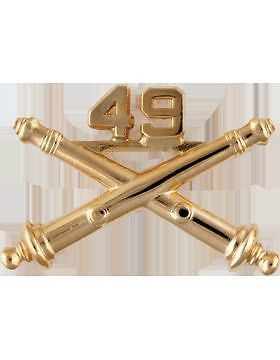 No-Shine (NS-RO-FA-049) 49th Field Artillery Officer Regimental BOS (Pair)