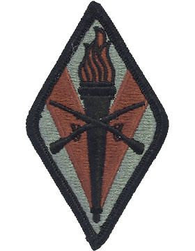 Training Center Fort Jackson ACU Patch with Fastener (PV-TRN CNT)