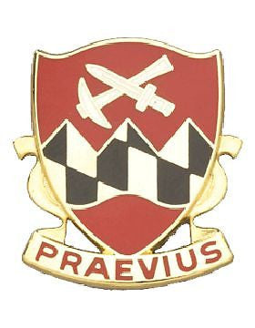 0121 Engineer Bn Unit Crest (Praevius)