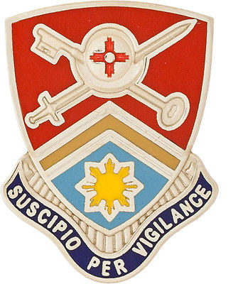 515 Support Bn Unit Crest (Suscipio per Vigilance)