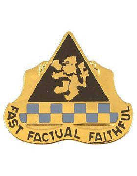 0525 Military Intelligence Bde Unit Crest (Fast Factual Faithful)
