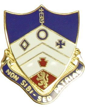 0108 Field Artillery Unit Crest (Non Sibi-Sed Patriae)