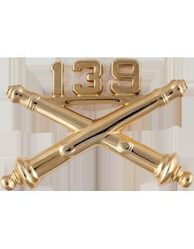 No-Shine (NS-OR-FA-0139) 139th Field Artillery Officer 139 (Top) (Pair)