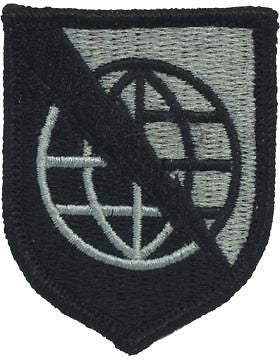 United States Information Systems Command ACU Patch with Fastener (PV-ISC)
