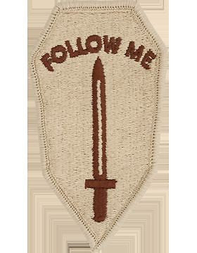Infantry School Follow Me Desert Patch