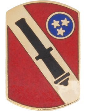 No-Shine (NS-T-P-0196) 196th Field Artillery Brigade Tie Tac