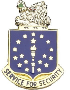 Indiana State HQ ARNG Unit Crest (Service For Sercurity)