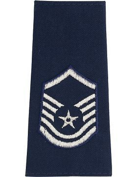 USAF Shoulder Marks (AF-M107/L) Master Sergeant Large