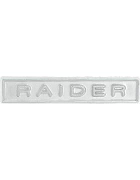 ROTC Ribbon Device (RC-RD252) Raider Silver