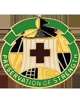 Medical Dept Fort Campbell Crest Unit Crest (Preservation Of Strength)