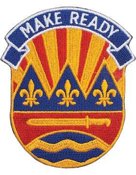 N-DUI-0075B 75 Division "Make Ready" Patch with Heat Seal 3 1/2"