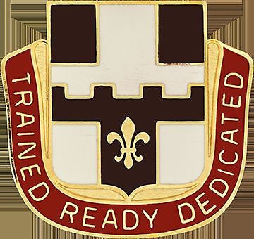 0093 Medical Battalion Unit Crest (Trained Ready Dedicated)