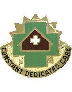 Medical Dept Fort Leavenworth Unit Crest (Constant Dedicated Care)