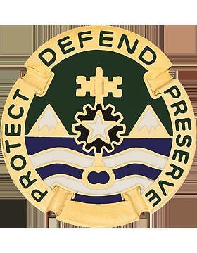 0177 MIlitary Police Bde Unit Crest (Protect Defend Preserve)