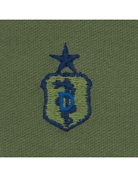 AF-S208 Senior Dentist USAF Sew-On Subdued