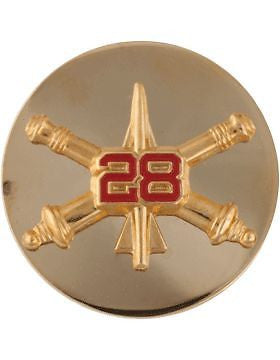 No-Shine (NS-RE-ADA-0028) 28th Air Defense Artillery Enlisted (Pair)