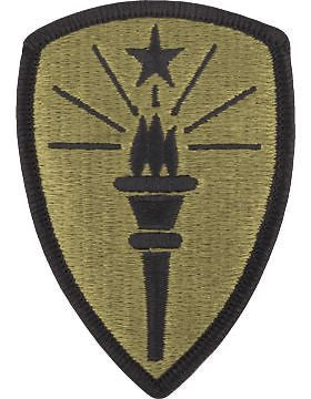 Indiana National Guard HQ Scorpion Patch with Fastener (PMV-NG-IN)