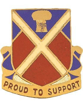 0010 Support Bn Unit Crest (Proud To Support)