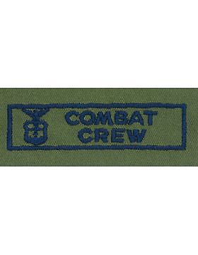 AF-S313 Combat Crew USAF Sew-On Subdued