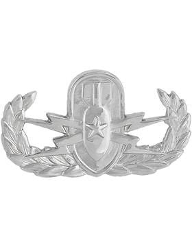 No-Shine Dress Mini (NS-526) Senior Explosive Ordnance Disposal Badge (EOD)