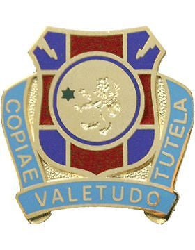 0146 Medical Bn Unit Crest (Copiae Valetudo Tutela)