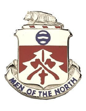 0724 Engineer Bn Unit Crest (Men Of The North)