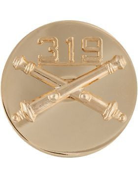 No-Shine (NS-RE-FA-319) 319th Field Artillery and US Enlisted (Pair)