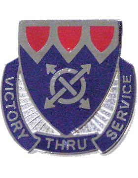0510 Personnel Services Bn Unit Crest (Victory Thru Service)