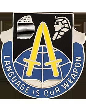 0376 Military Intellligence Bn Unit Crest (Language Is Our Weapon)