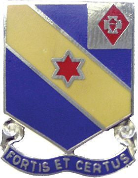 0052 Infantry Unit Crest (Fortis Et Certus)