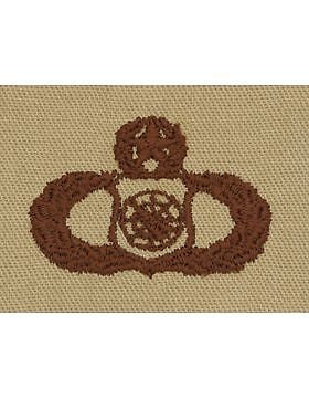 AF-SD337 Master Weapons Controller USAF Sew-On Desert