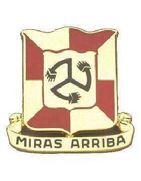 0111 Air Defense Artillery Bde Unit Crest (Miras Arriba)