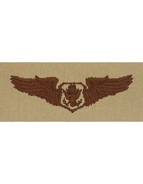 AF-SD310 Basic Non-Rated Officer Aircrew USAF Sew-On Desert