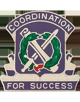 0443 Civil Affairs Bn Unit Crest (Coordination For Success)